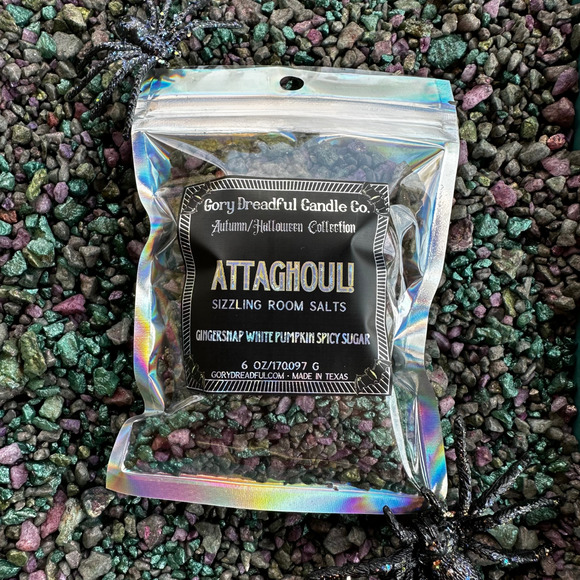 Attaghoul! Sizzling Room Salt Potpourri: Gingersnap White Pumpkin Spicy Sugar - Picture 5 of 11